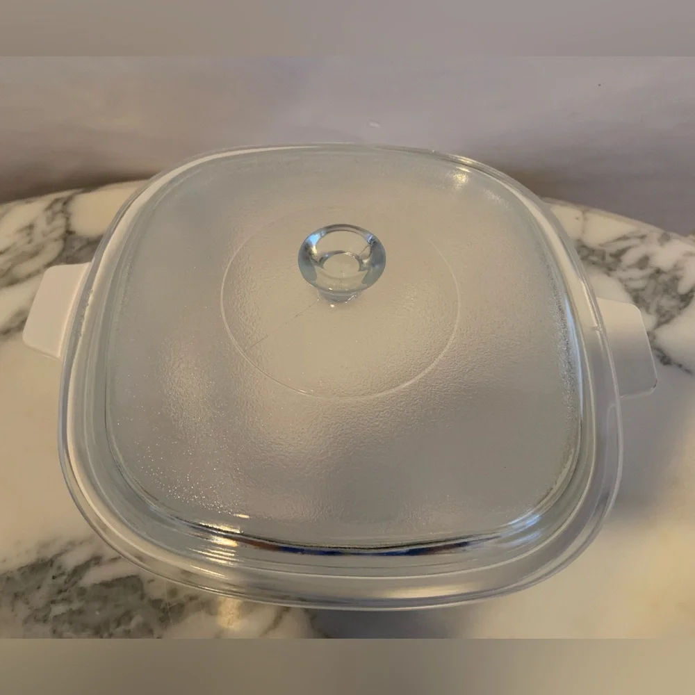 Vintage Corning Ware RARE Nature’s Bounty Mushroom 2.5 QT Casserole + Lid